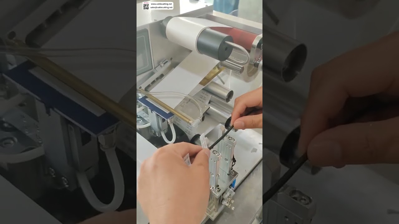 Desktop Draadlabelmachine - Compact, Krachtig en Ruimtebesparend voor Labeltoepassingen