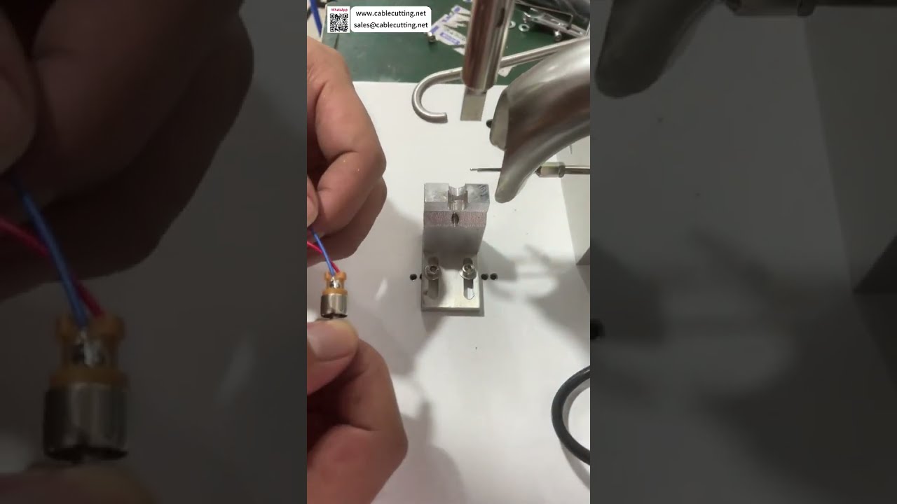 Audio Connector Soldeermachine - Hoogwaardige Betrouwbare Lasapparatuur voor Professionals