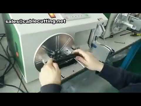 Wikkel- en bindmachine voor kabels & elektromotoren | Automatische wikkelmachine