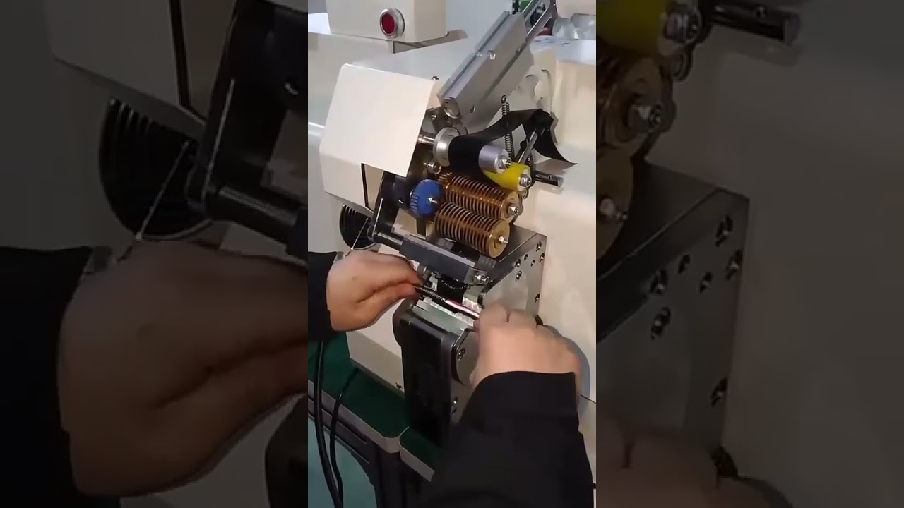 Automatische kabelboom isolatietape wikkel- & puntwikkelmachine #machine #auto
