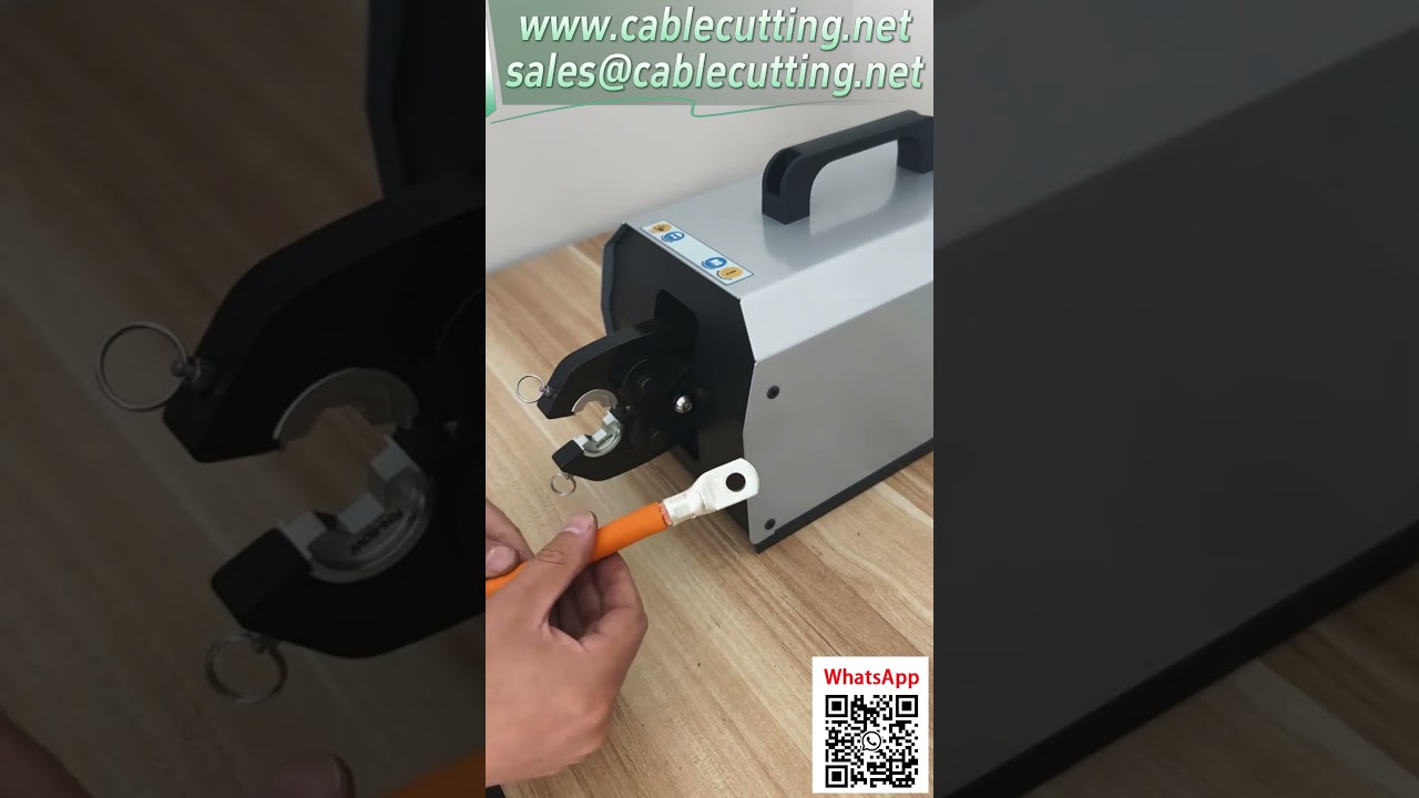 120L pneumatische krimpmachine – Zeskantkrimpen van 70mm² kabelogen, snelle matrijsvervanging, energiebesparende cilinder
