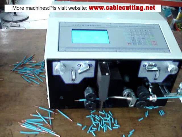 Geautomatiseerde draadstripmachine WPM-JE2 - Efficiënt voor 6 mm² BV-draad