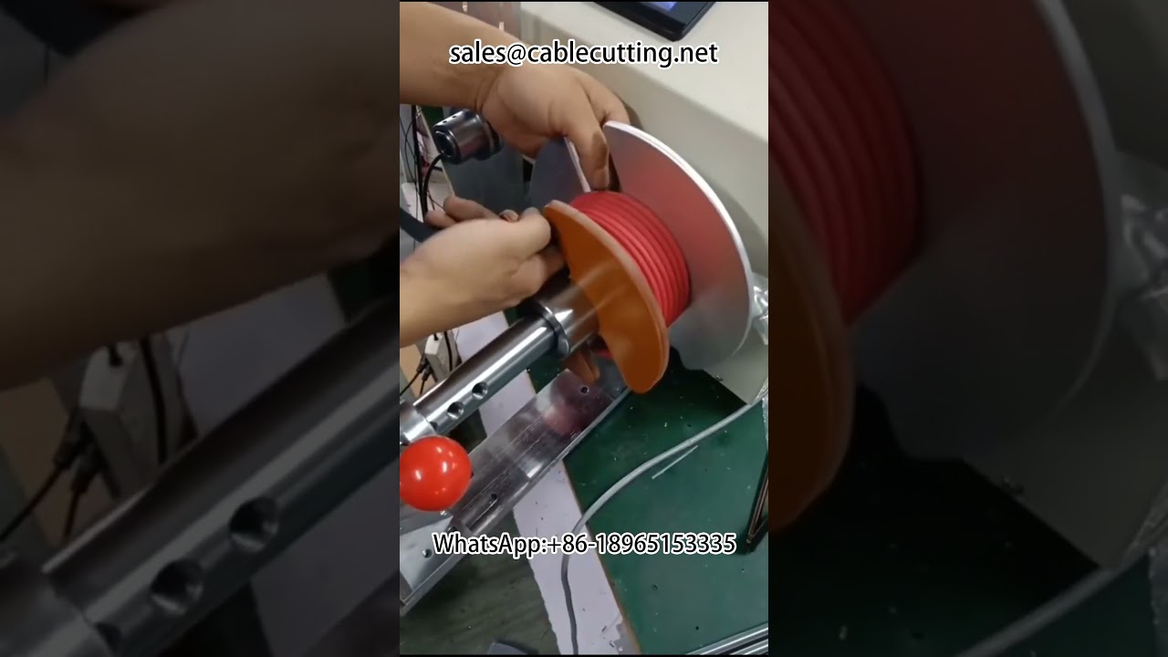 Automatische draad- en kabelopwikkelmachine | Hogesnelheids-rijopwikkeling voor fabrieksautomatisering