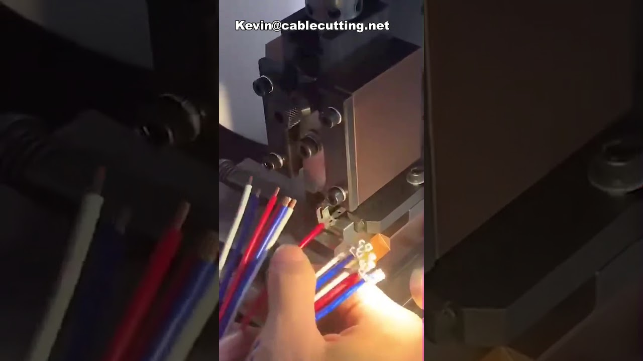 Ultra Stille Automatische Ringkabeloog Krimpmachine