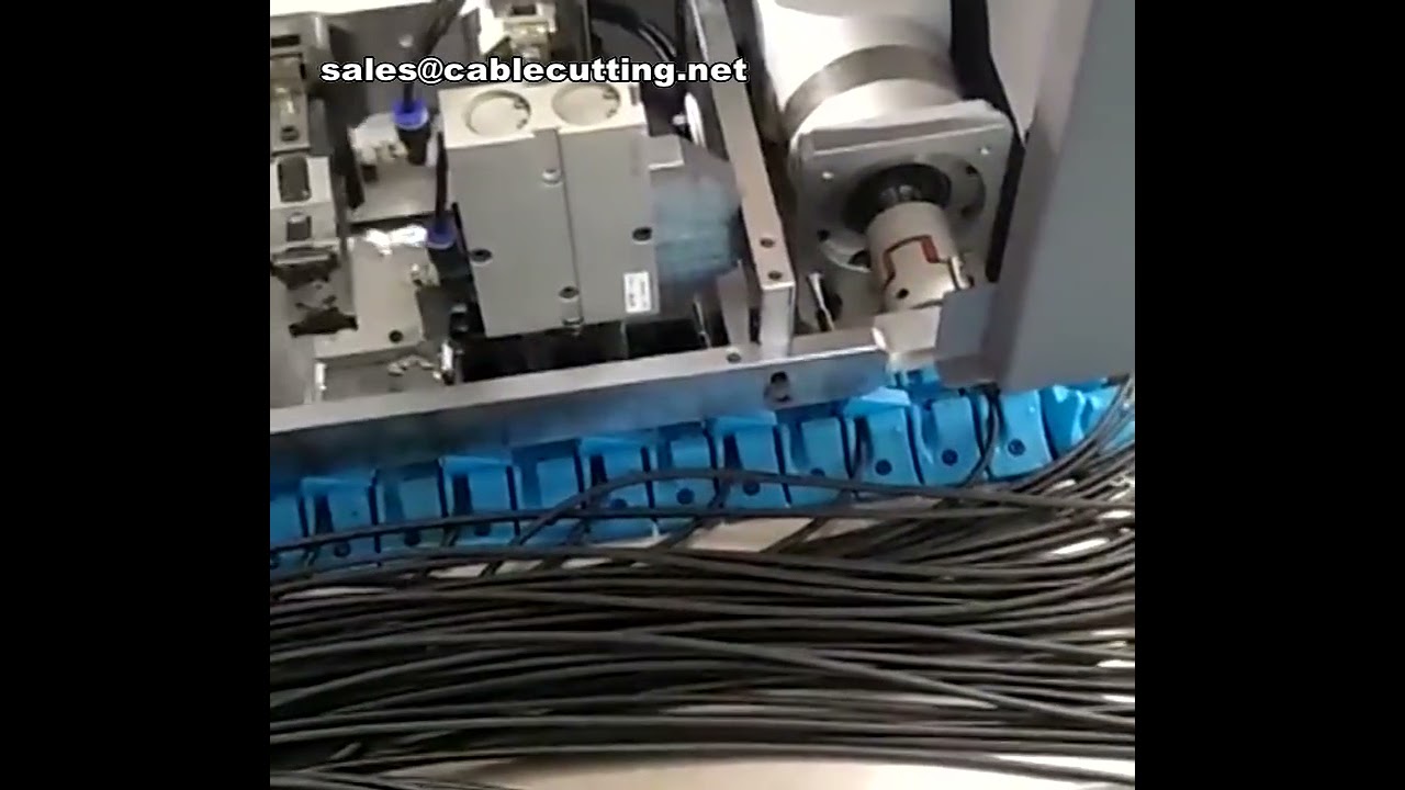 Automatische koper- en aluminiumfolie stripmachine voor draden en kabels – ideaal voor auto-audio