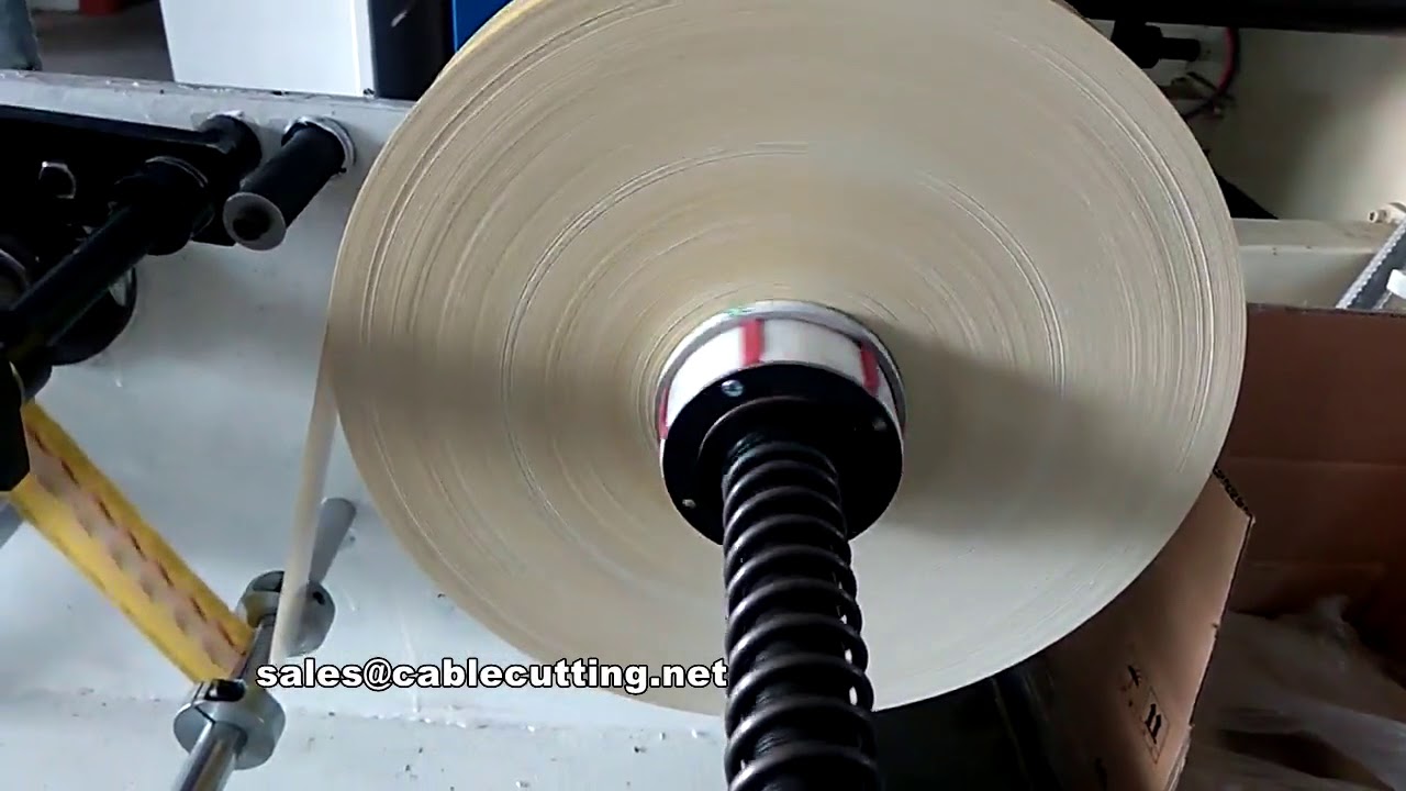 Compacte tape-opwindmachine voor automatisch verpakken | Kleine rewinder