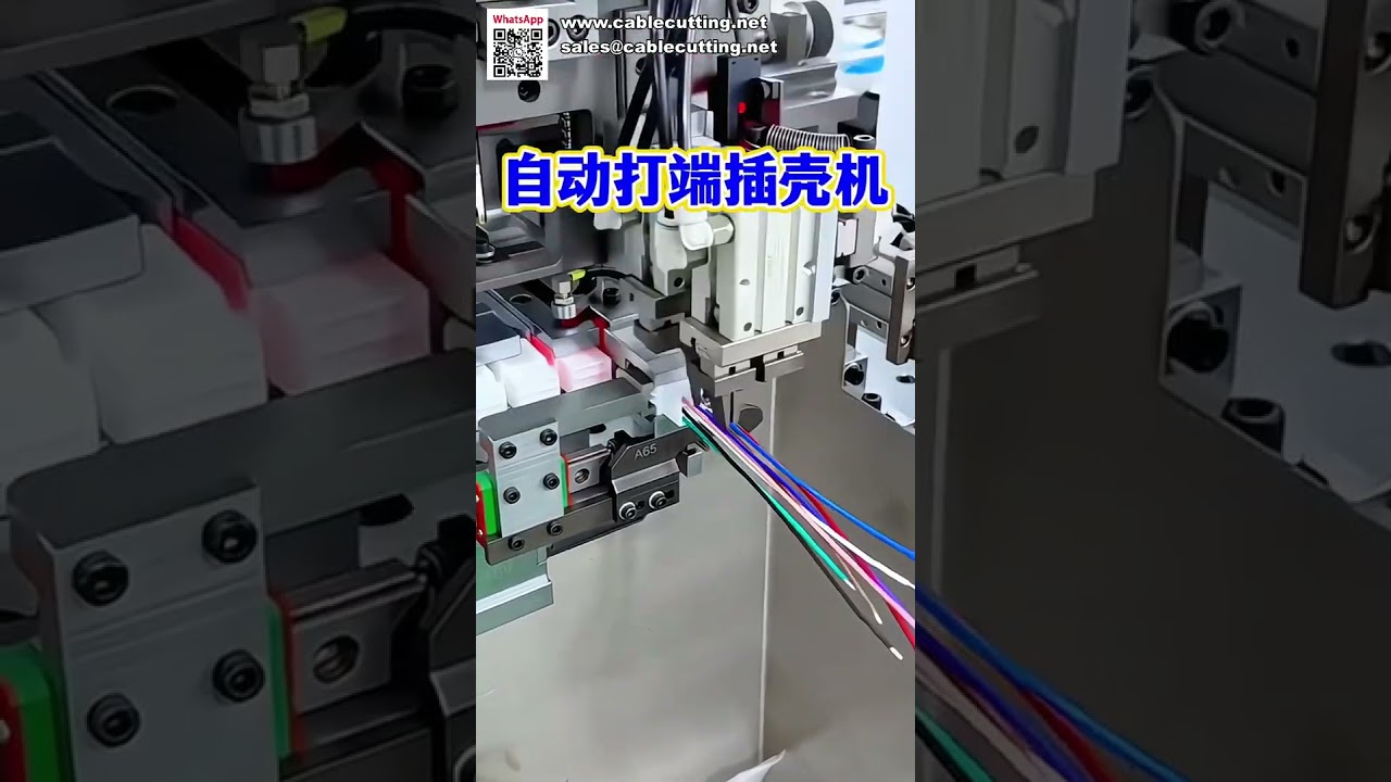 Volledig automatische behuizingsinvoegmachine - Enkelkoppige connectorinserter voor draadverwerking