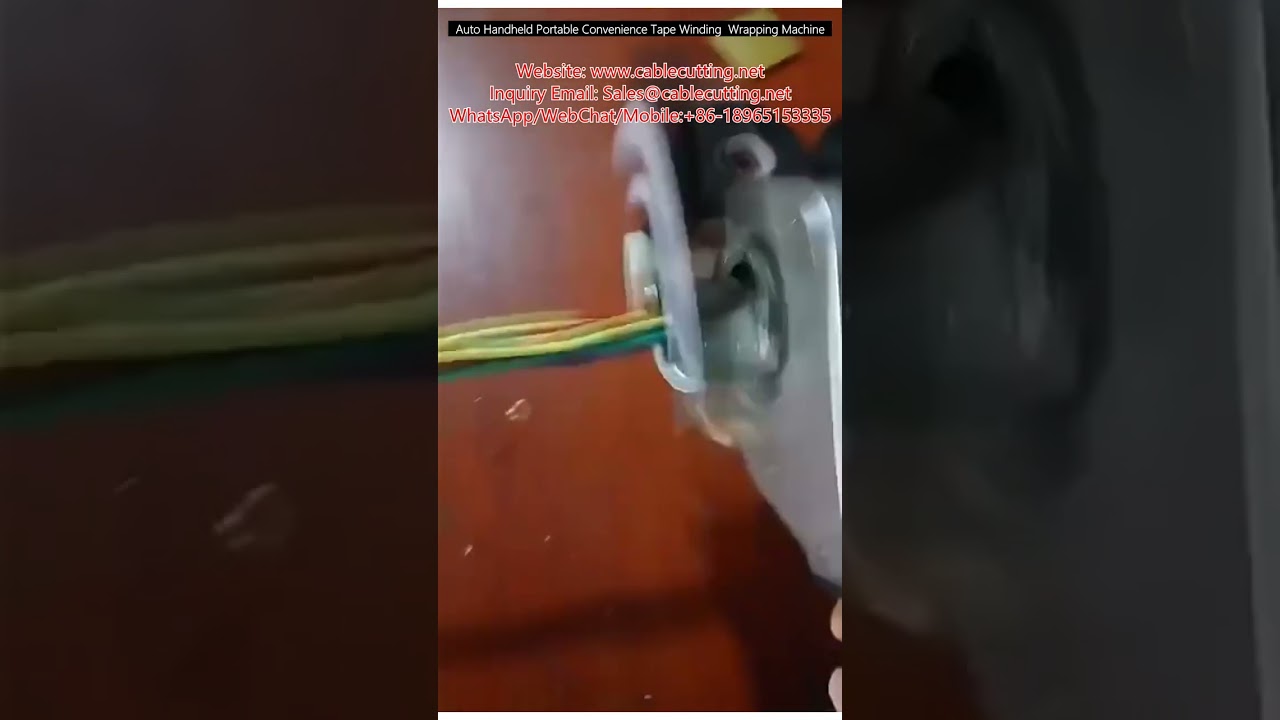 Draagbare Automatische Tapewikkelmachine - Handheld & Efficiënt
