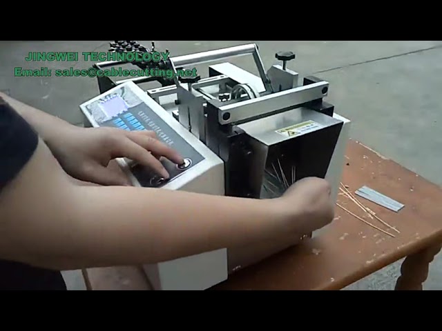 Automatische draadknipper en -richtmachine voor hoge productiviteit