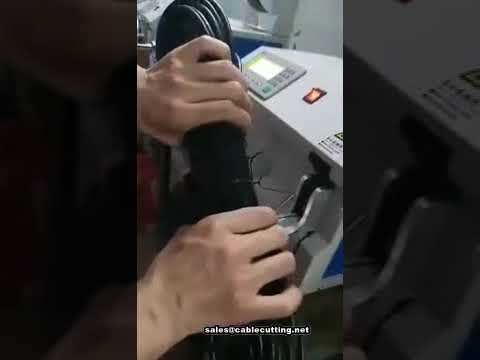 Automatische kabel- en draadopwinder met twist tie bindmachine