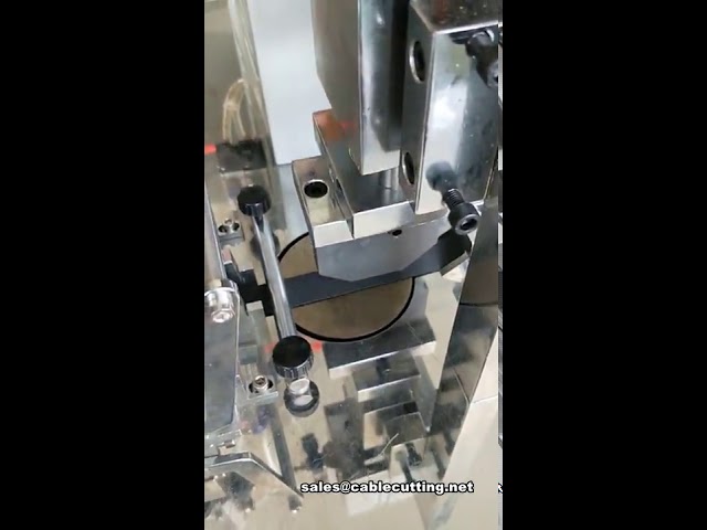 Ultrasone tape snij- en ponsmachine | Lint snijmachine voor kabelboom productie