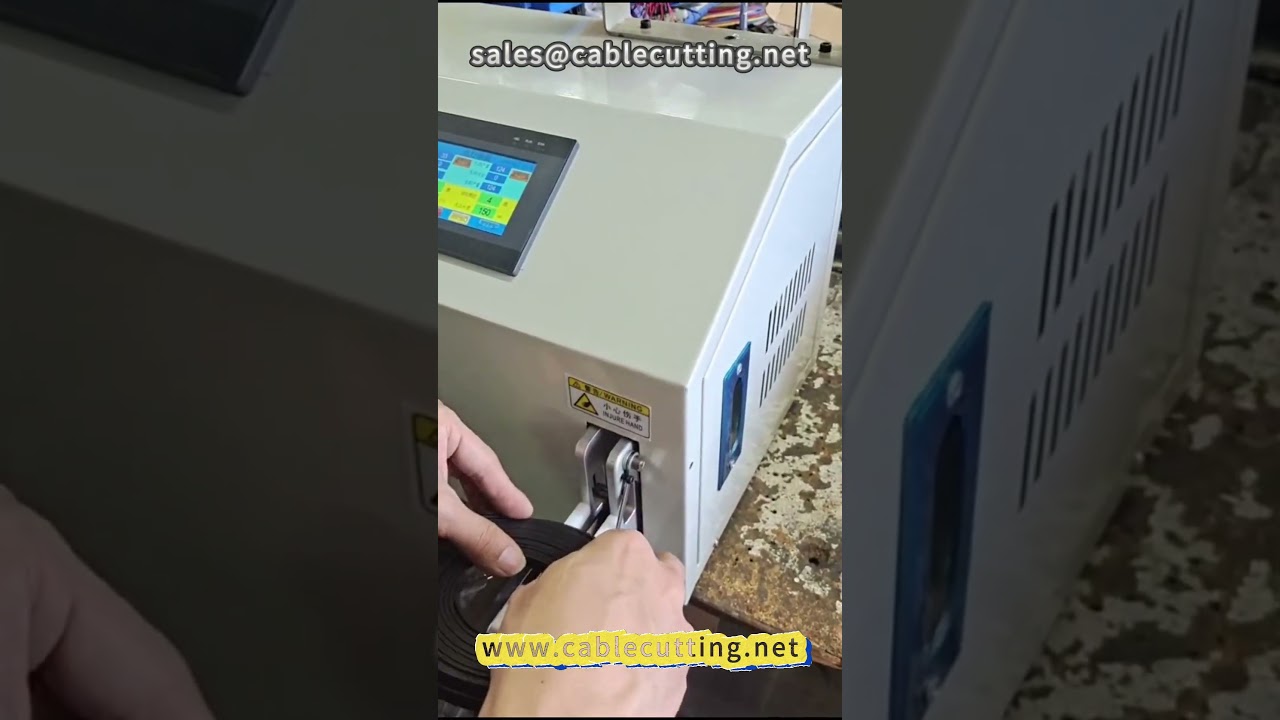 52 Vlakke netwerkkabel oprolmachine | Oprol- en bindmachine voor vlakke draden | Netwerkkabel oprollen