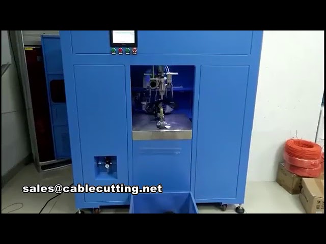 Automatische 8-vorm kabelwikkel-, bundel- en bindmachine