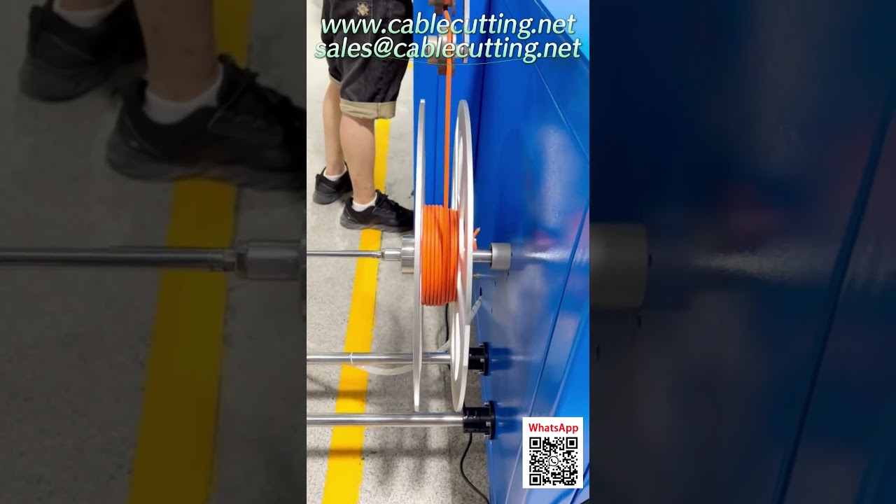 Automatische kabeloproller 1-25mm (30kg) met automatische snede – ideaal voor kabelbomen