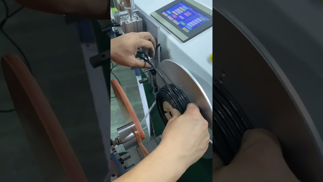 Compacte alles-in-één draadverwerkingsmachine: automatisch meten, tellen, snijden, winden en binden
