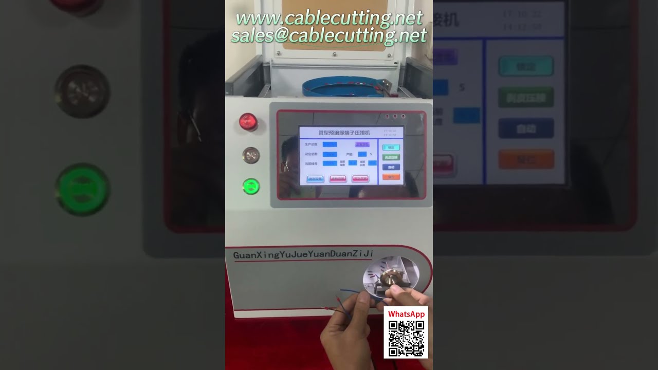 Automatische draadknipt- en stripmachine voor hoge productie-efficiëntie
