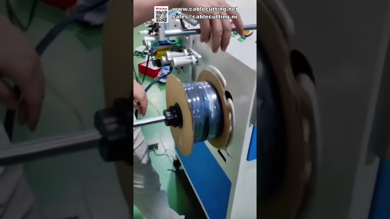 Automatische meter-tel-, opwind- en spoelmachine