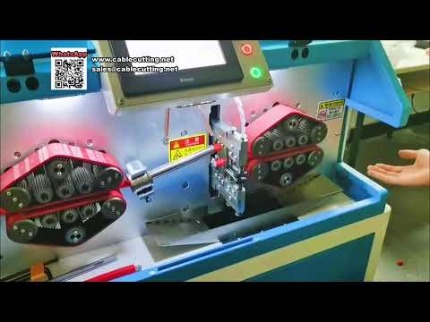 Volledig automatische computergestuurde snijmachine voor 120 mm² nieuwe energie kabelbomen