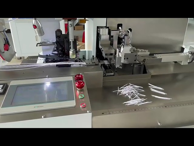 Volledig Automatische Dubbelkop Draadknippen, Strippen & Vertinmachine