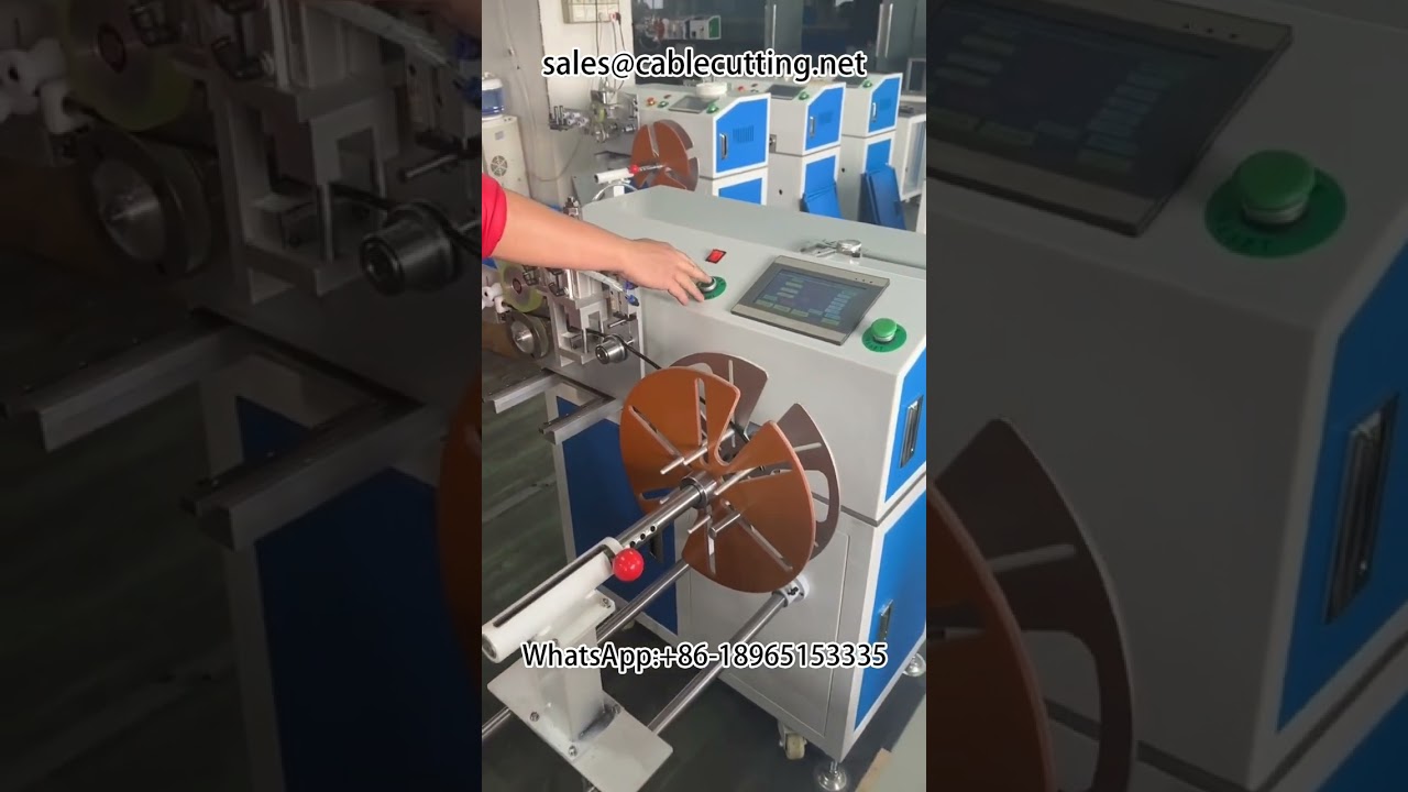 Automatische meter tellen, sorteren, snijden en wikkel machine #Meter tellen wikkelen machine