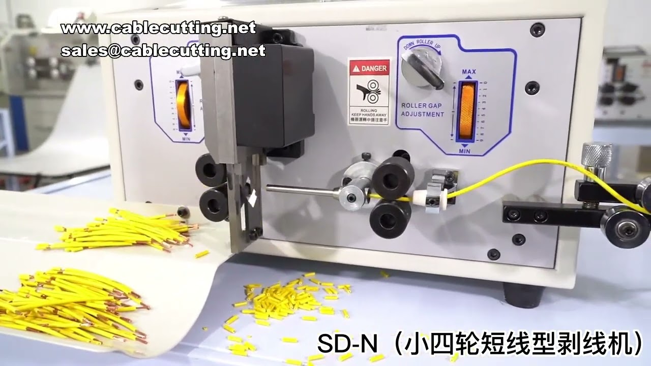 SD S Touchscreen Automatische Draadstripmachine - Kabelknipper en -stripper 220V/110V
