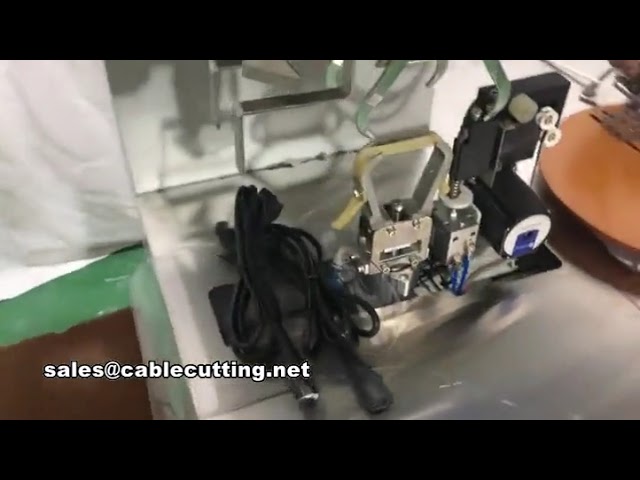 WPM-40XL: Volledig automatische opwikkel- en bindmachine voor 8-letter kabels