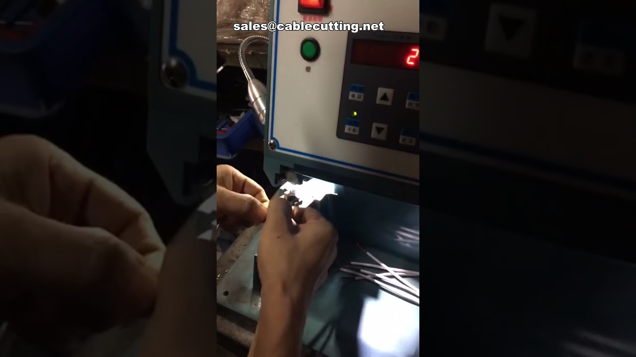Stille koperen bandkrimpmachine voor 2mm koperen tape – kabelsplitsen en verbinden
