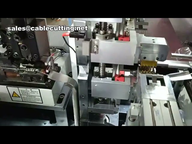 Automatische Terminalkrimpmachine | Draadterminalmachine Fabriek | Video