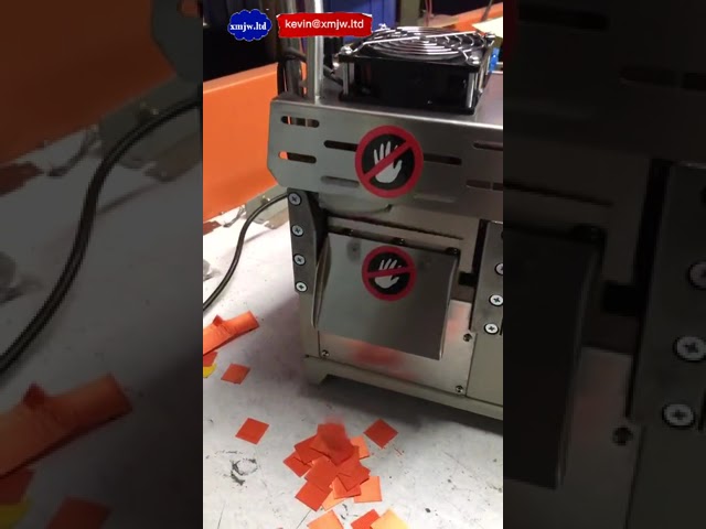 Automatische snijmachine voor satijnband voor buizen | Efficiëntie in verpakking