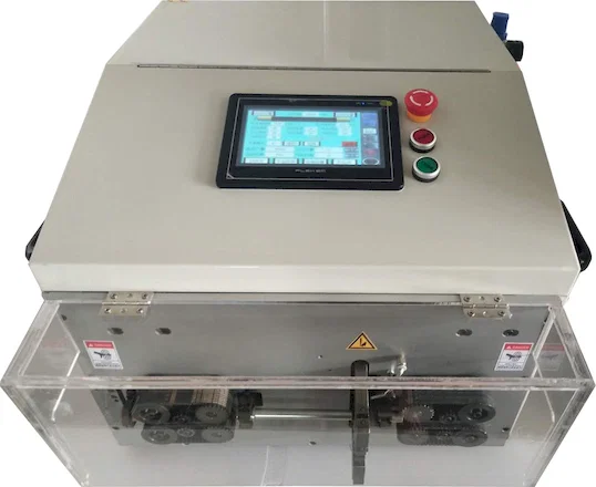 Dubbele Ronde Mantelkabel Stripper en Snijder WPM-YHT2 - Automatische Draadstripmachine