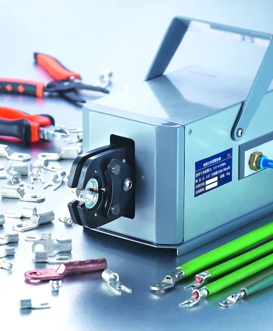 Pneumatische Terminalkrimpmachine WPM-50L - Semi-automatische Krimpmachine