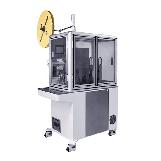 Semi-automatische Draad Strip-, Seal- en Krimpmachine WPM-5030 - Strip- en Krimpmachine